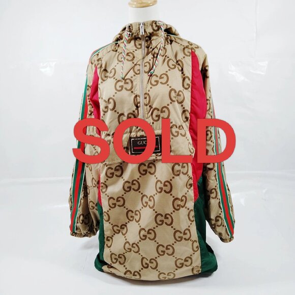 Gucci Jackets Mens Nylon, Cotton, Polyester, RayonAcrylicWool 660-060425 - Picture 1 of 9